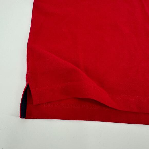 U.S. Polo Assn. Boys Embroidered Logo Red Short Sleeve Polo Shirt New Medium 8 - Picture 5 of 8